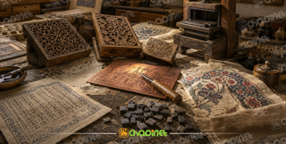 چاپ‌هایی که هنر دست بود.