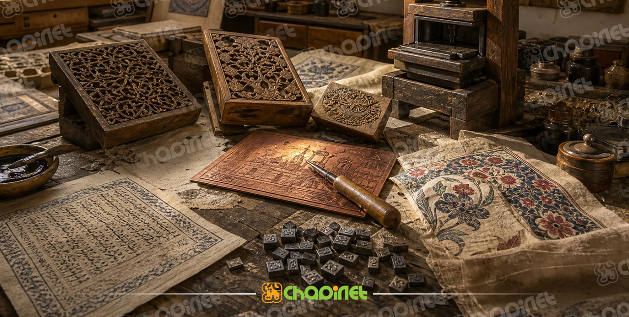 چاپهایی که هنر دست بود.